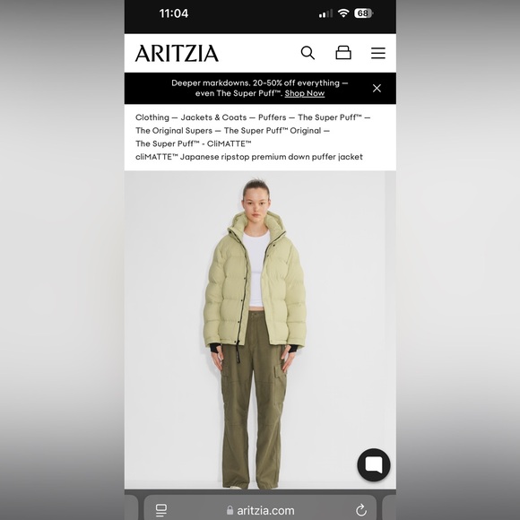 Aritzia Super Puff Jacket - Picture 7 of 7